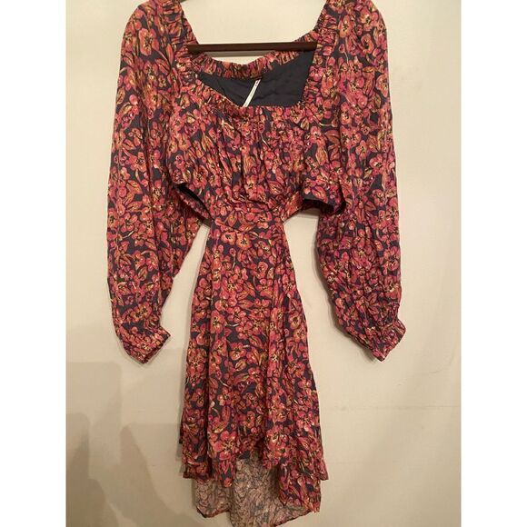 Free people-Jael Printed Mini Dress size M - Picture 3 of 7